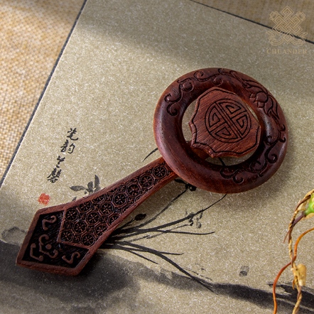 縵衣扣環-酸枝木