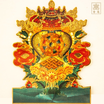 雷射貼紙-八吉祥總集