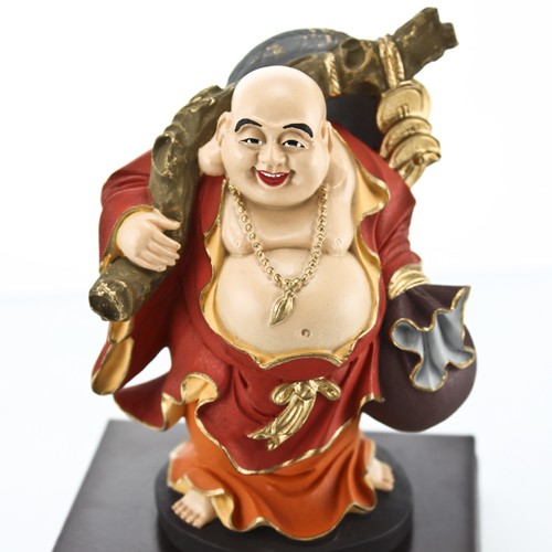 彌勒佛-彩繪-3吋5