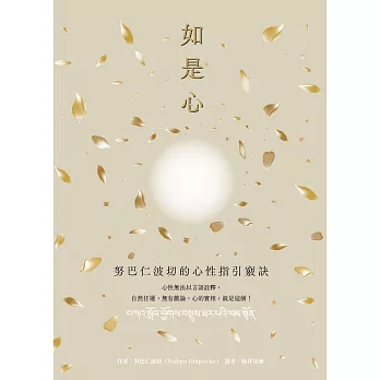 【禪修指引系列39】如是心：努巴仁波切的心性指引竅訣