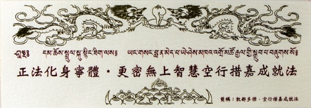 【寧瑪 ‧ 噶陀派系列】正法化身寧體 ‧ 更密無上智慧空行措嘉成就法(NK011