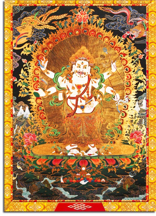 5"x7"法照-六臂白瑪哈嘎啦-PRE01