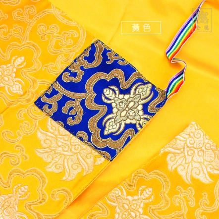 包經布-西藏花-90x90cm-黃色