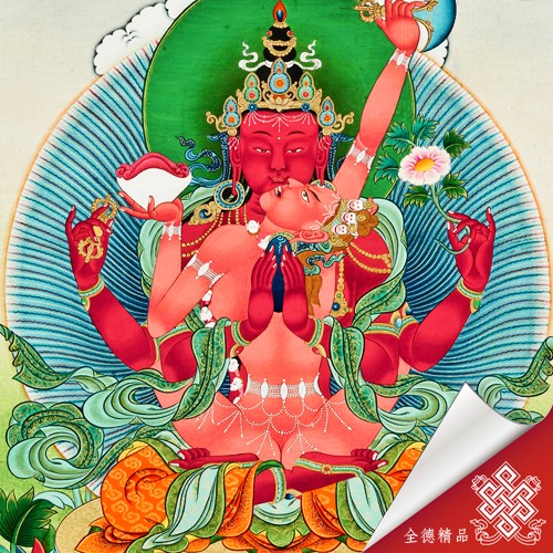 大悲勝海紅觀音-BSH01