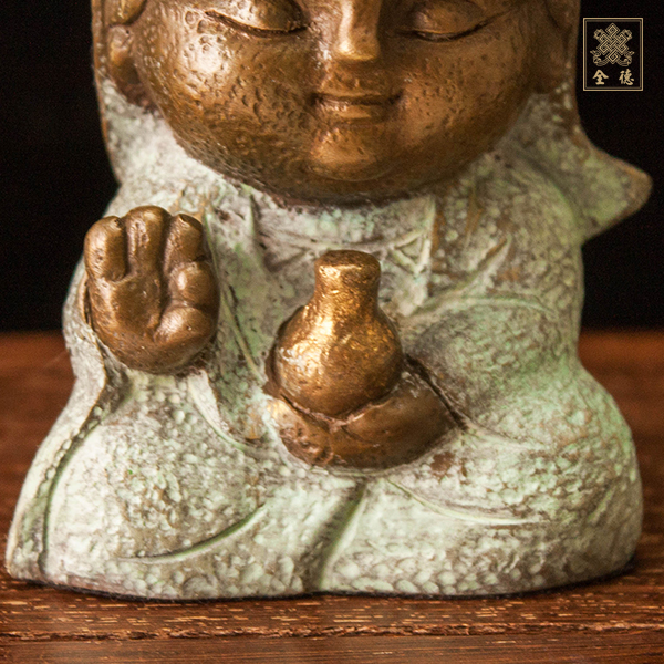 子問,子問銅雕,Q佛-觀世音菩薩-銅雕（附證書）