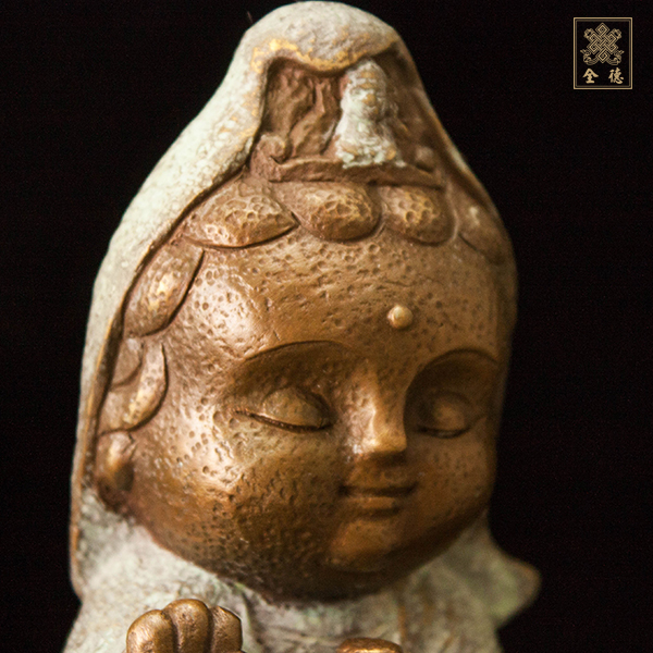 子問,子問銅雕,Q佛-觀世音菩薩-銅雕（附證書）