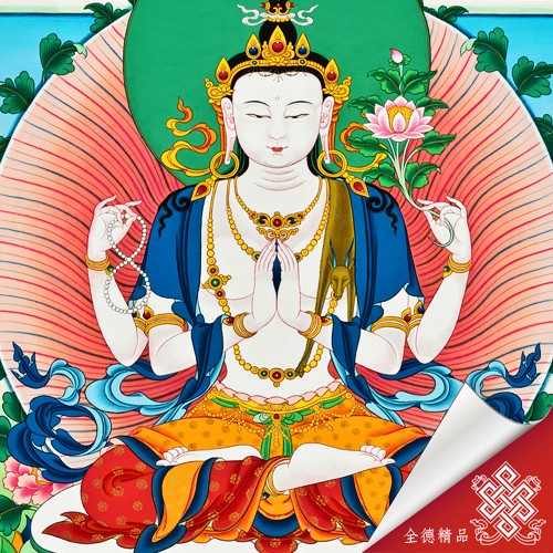 四臂白觀音-BSA01