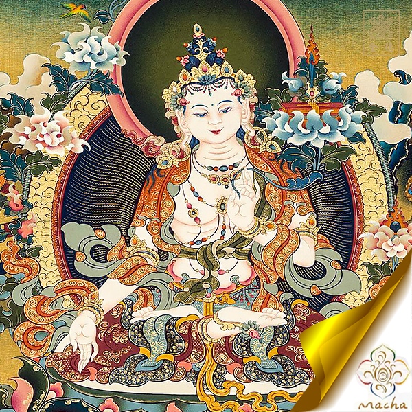 白文殊,瑪嘉,瑪嘉唐卡,圖登顛巴