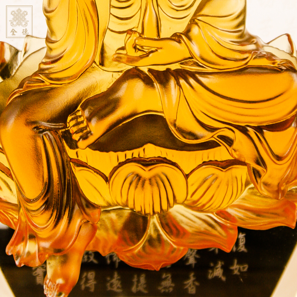 琉璃心經觀音-琥珀色