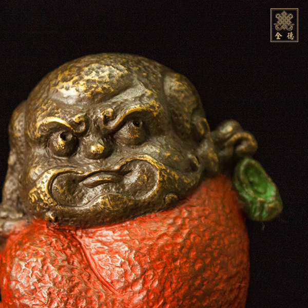 子問,子問銅雕,Q佛-達摩-銅雕（附證書）