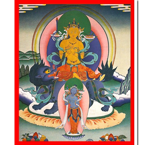 文殊語獅子-A4BS04