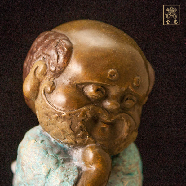 子問,子問銅雕,Q佛-放下-銅雕（附證書）