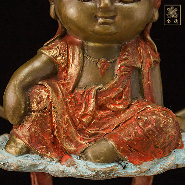 子問,子問銅雕,Q佛-水月觀音-銅雕（附證書）