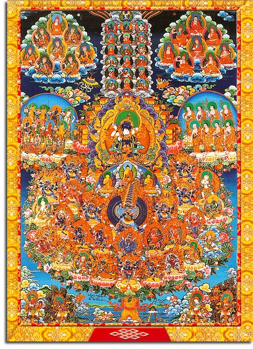 大圓滿遍空自解傳承皈依境-GUO05