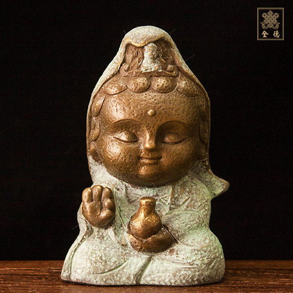 子問,子問銅雕,Q佛-觀世音菩薩-銅雕（附證書）