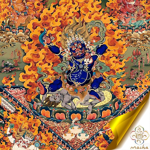 五部閻魔法王,瑪嘉,瑪嘉唐卡,圖登顛巴