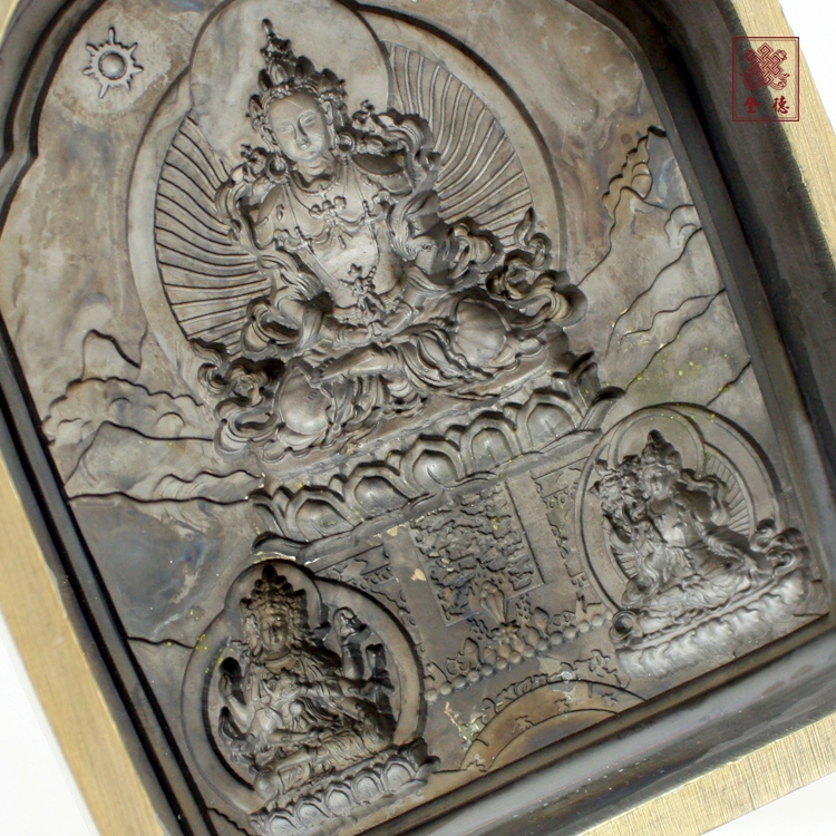 擦擦模具-長壽三尊