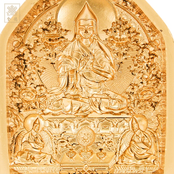 宗喀巴三尊擦擦模具