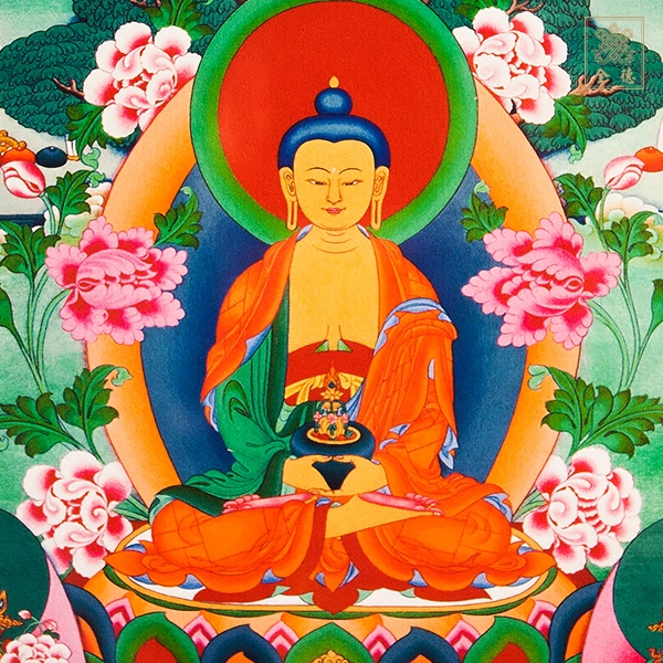 彌陀淨土,極樂世界,唐卡