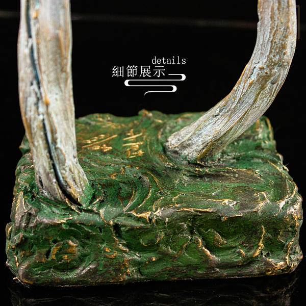 子問,子問銅雕,子問限量原創銅雕-水月觀音