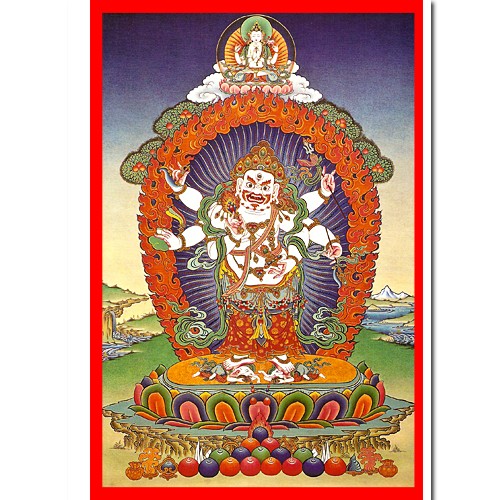 白六臂瑪哈嘎拉-A4PR11