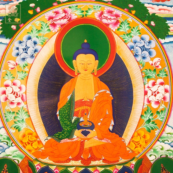 西方三聖,金剛亥母,唐卡