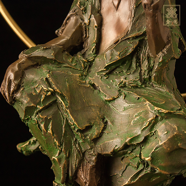 子問,子問銅雕,無畏-光輝經典系列銅雕（附證書）