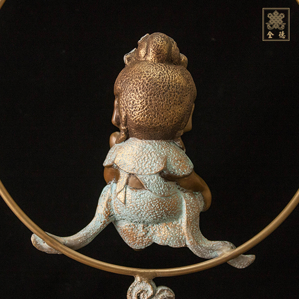 子問,子問銅雕,Q佛-無畏觀音-銅雕（附證書）