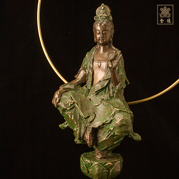 子問,子問銅雕,無畏-光輝經典系列銅雕（附證書）