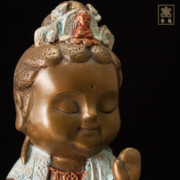 子問,子問銅雕,Q佛-無畏觀音-銅雕（附證書）