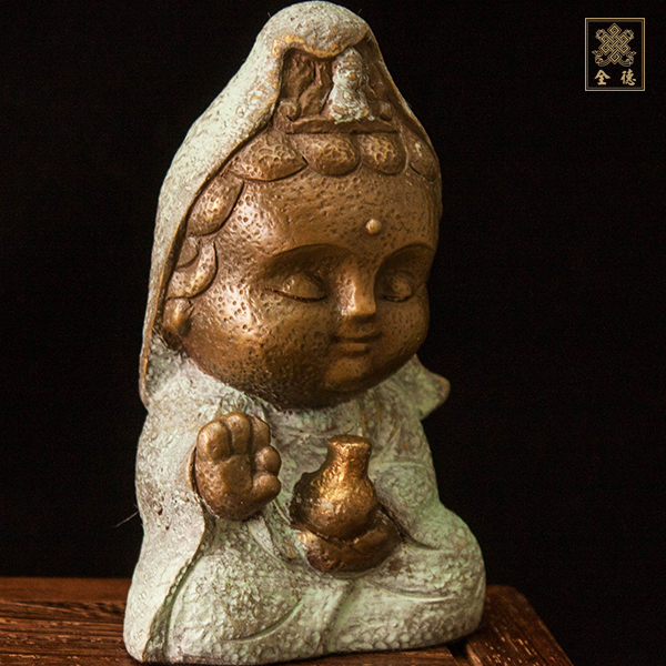 子問,子問銅雕,Q佛-觀世音菩薩-銅雕（附證書）