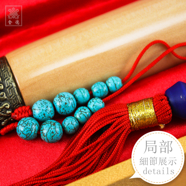 格薩爾王心想事成權杖-檜木製