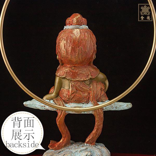 子問,子問銅雕,Q佛-水月觀音-銅雕（附證書）