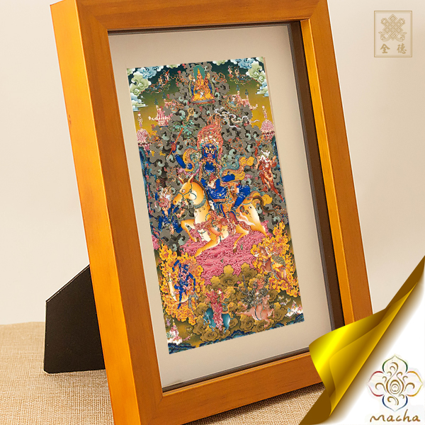 吉祥天母,瑪嘉,瑪嘉唐卡,圖登顛巴