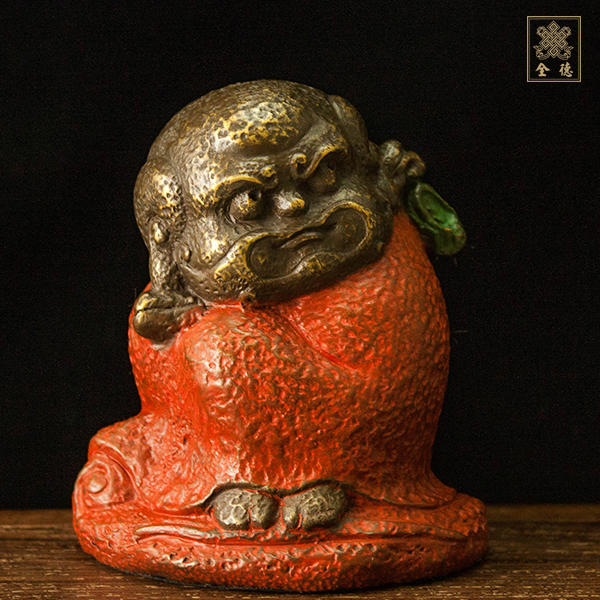 子問,子問銅雕,Q佛-達摩-銅雕（附證書）