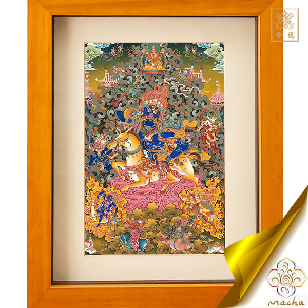 吉祥天母,瑪嘉,瑪嘉唐卡,圖登顛巴