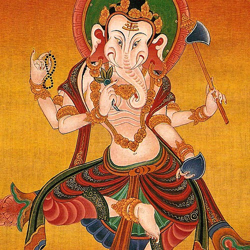 象頭王財神（歡喜天）-A4DZ07