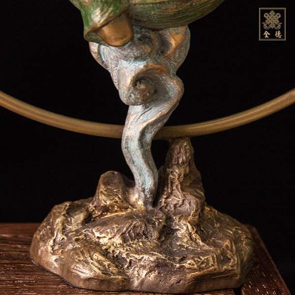 子問,子問銅雕,Q佛-一葉觀音-銅雕（附證書）