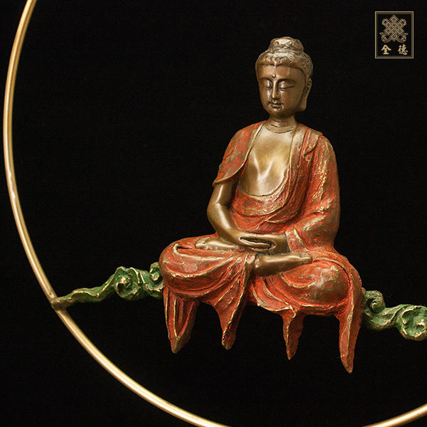 子問,子問銅雕,阿彌陀佛-普佛系列銅雕（附證書）