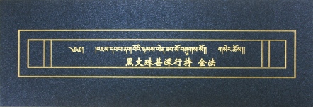 【薩嘉派 ‧ 十三金法系列】黑文殊甚深行持金法(ST029N)