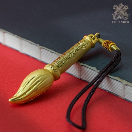 吊飾-文昌筆王-合金鍍金