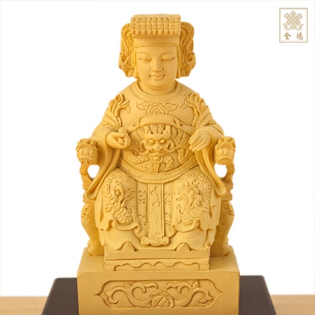媽祖-仿木-3寸5