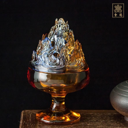 博山爐-琉璃-12cm