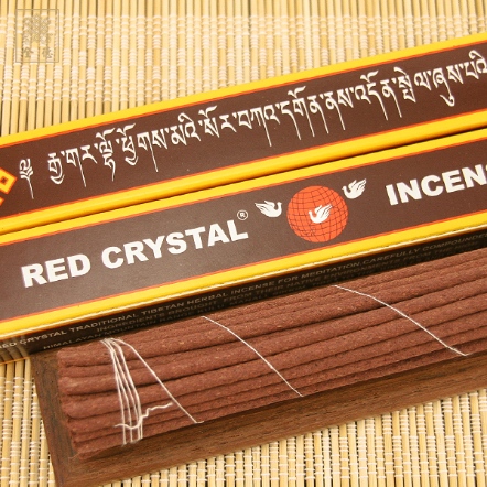 8寸紅水晶RED CRYSTAL印度頂級天然手工藏香