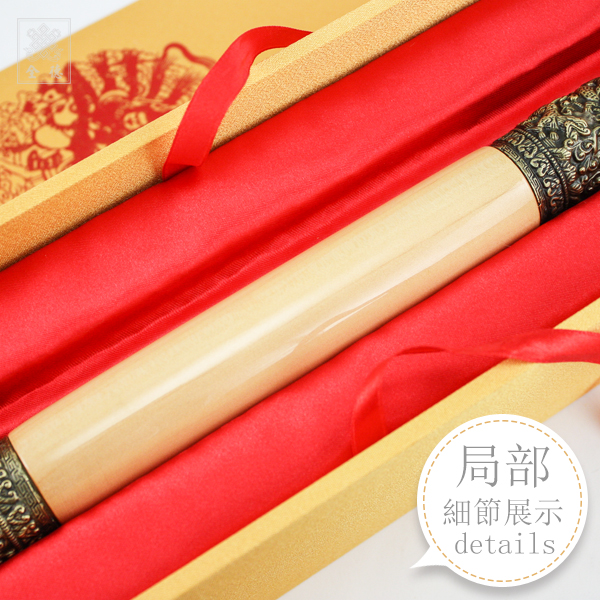 格薩爾王心想事成權杖-檜木製