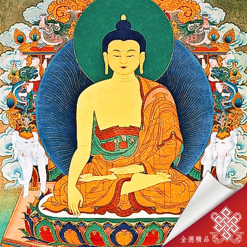 釋迦牟尼佛,唐卡,畫心