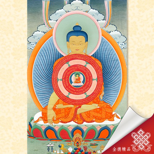 釋迦佛,釋迦壇城,唐卡