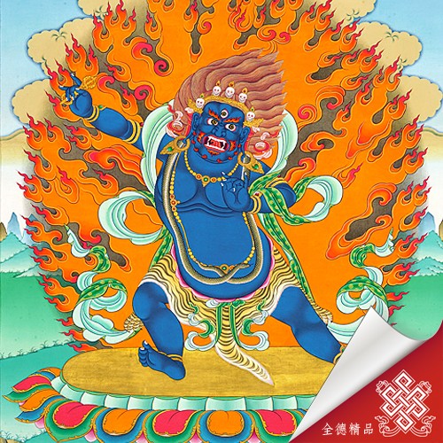 金剛手菩薩 06-014 唐卡畫心
