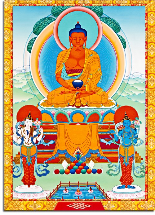 西方三聖圖-BUF01