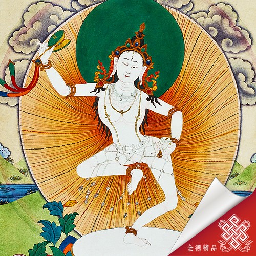 瑪吉瑙準佛母 06-096 唐卡畫心